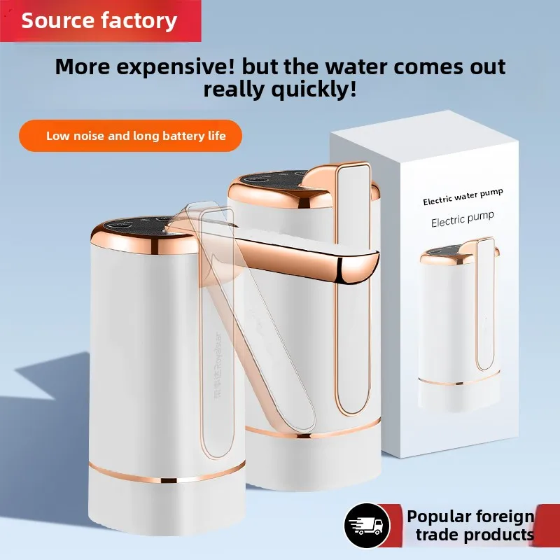 Cross-border electric bottled water pump foldable water dispenser water pressure pure mineral water pump water suction pump
Cross-border electric bottled water pump foldable water dispenser water pressure pure mineral water pump water suction pump