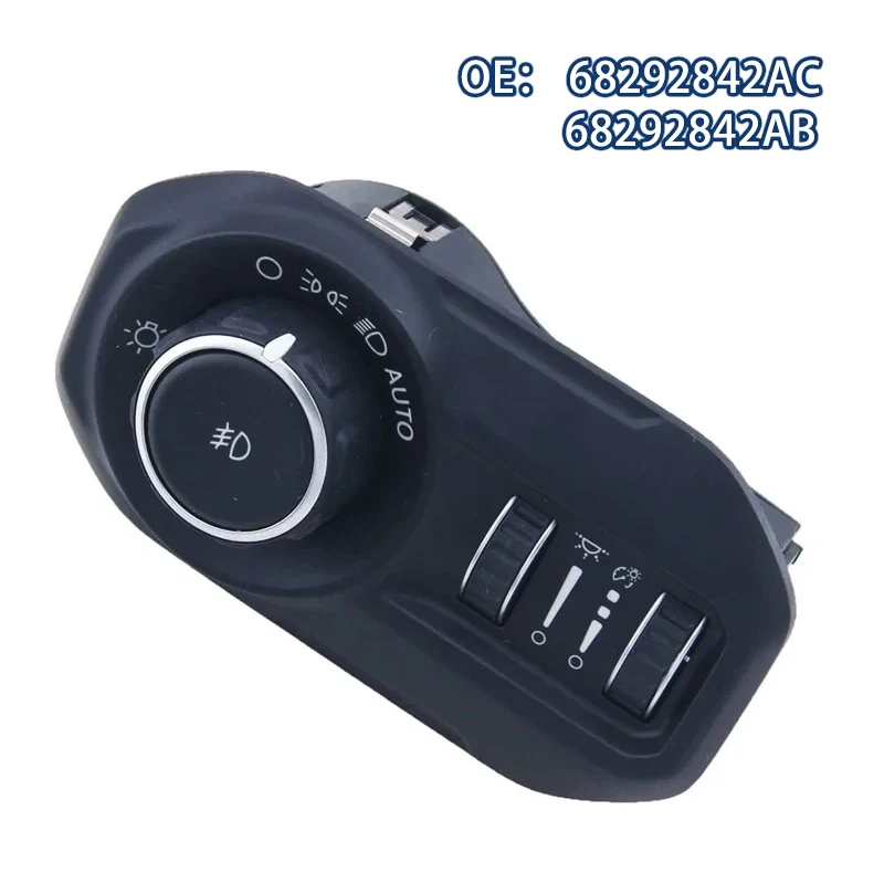 Автомобильный переключатель фар, переключатель противотуманных фар, подходит для Jeep Wrangler 2018-2022 68292842AC 68292842AB
Автомобильный переключатель фар, переключатель противотуманных фар, подходит для Jeep Wrangler 2018-2022 68292842AC 68292842AB