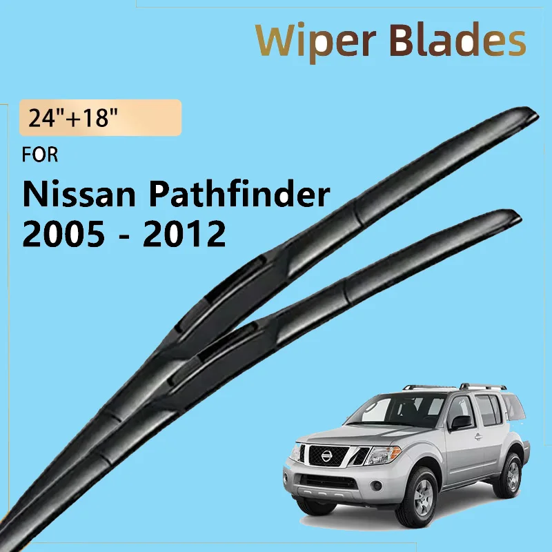 For Nissan Pathfinder R51 2005 - 2012 2011 2010 2009 2008 2007 2006 Car Front Wiper Blades Windshield Windscreen Window Brushes
For Nissan Pathfinder R51 2005 - 2012 2011 2010 2009 2008 2007 2006 Car Front Wiper Blades Windshield Windscreen Window Brushes