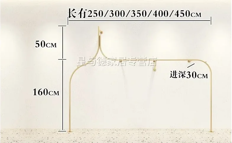 Креативная витрина для магазина женской одежды, напольная боковая подвесная полка для модной розничной среды
Креативная витрина для магазина женской одежды, напольная боковая подвесная полка для модной розничной среды