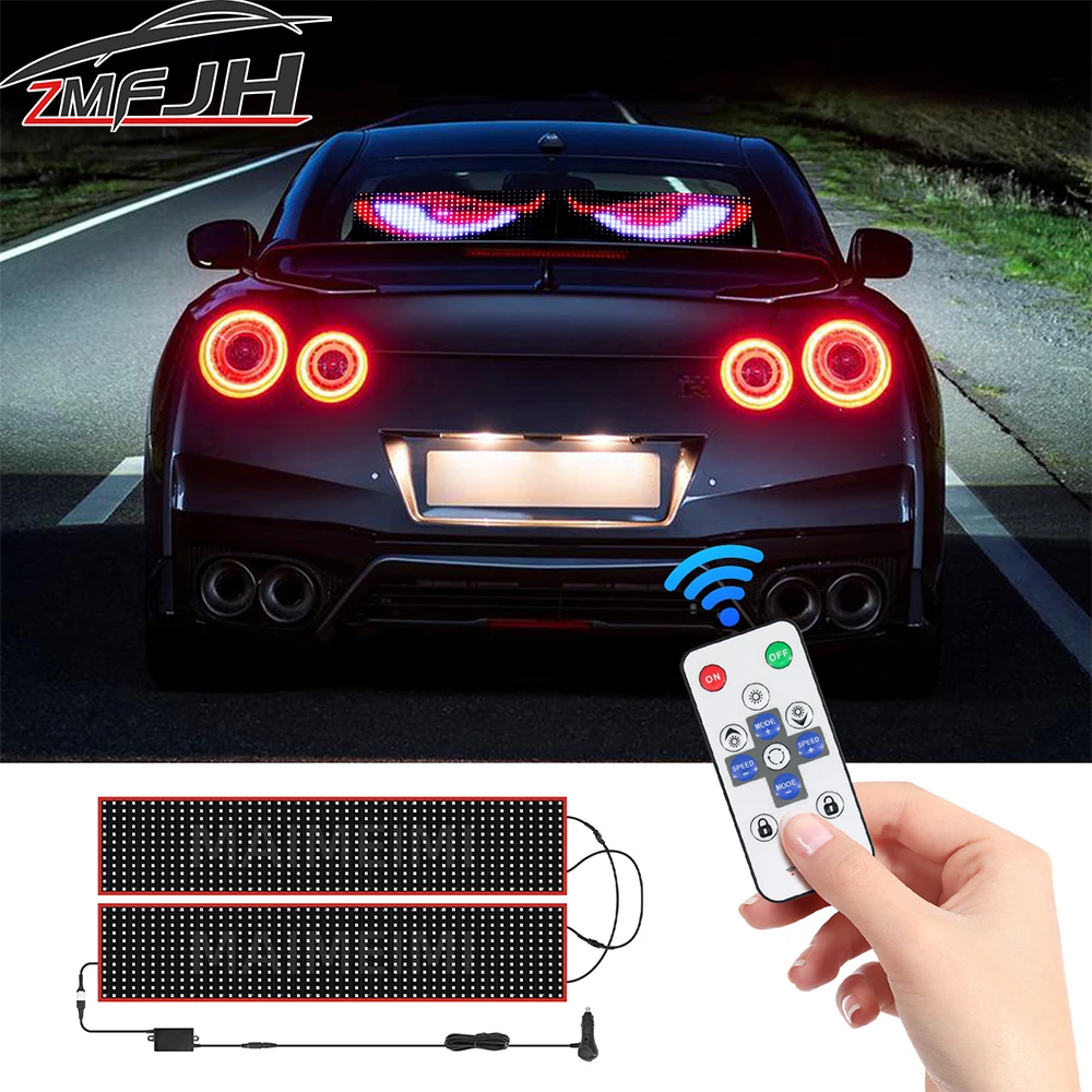 LED Sign Remote Control Scrolling Animation Display LED Matrix Pixel Panel Soft Foldable Lighting Scrolling Board For Car Truck
LED Sign Remote Control Scrolling Animation Display LED Matrix Pixel Panel Soft Foldable Lighting Scrolling Board For Car Truck