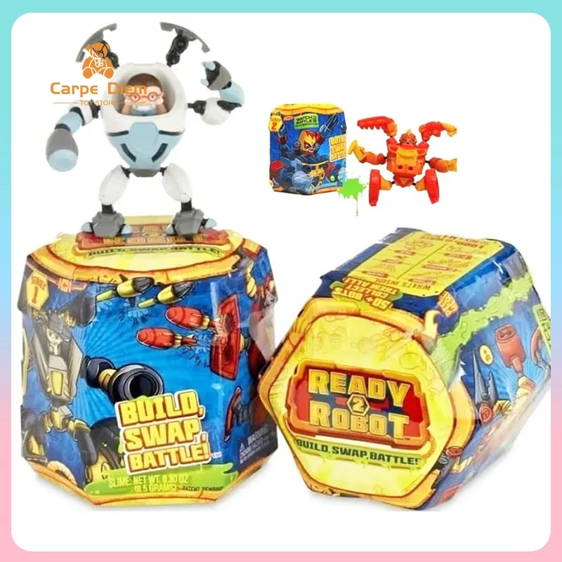Ready 2 Robo Blind Box Slime Collectible Assembly Figurine Mystery Boxes Trendy Gaming Competition Launch Decorations Model Toys
Ready 2 Robo Blind Box Slime Collectible Assembly Figurine Mystery Boxes Trendy Gaming Competition Launch Decorations Model Toys