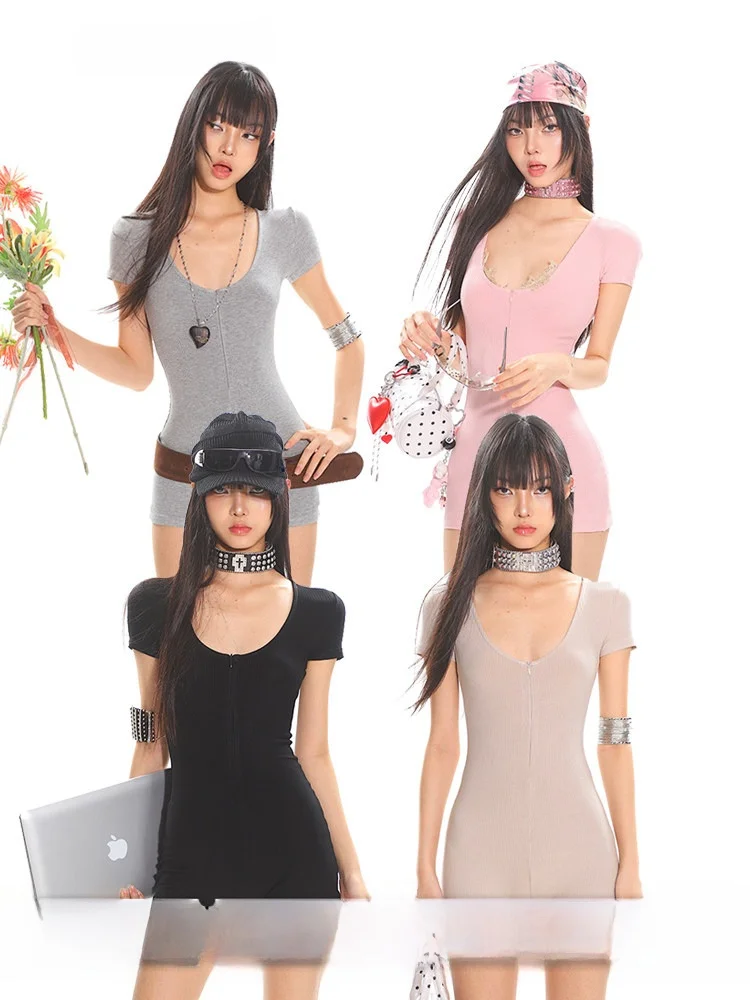 UNCMHISEX Sexy Fitn ortalls Women's Streetwear Summer Spor Slimming Casual One-Piece orts High Waist orts
UNCMHISEX Sexy Fitn ortalls Women's Streetwear Summer Spor Slimming Casual One-Piece orts High Waist orts