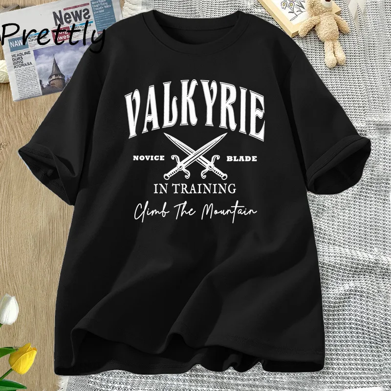 Valkyrie Training Graphic T Shirts Men Women Cintage SJM Acotar T-shirt Bookish Reader Tshirt Cotton Short Sleeve Couple Tees
Valkyrie Training Graphic T Shirts Men Women Cintage SJM Acotar T-shirt Bookish Reader Tshirt Cotton Short Sleeve Couple Tees