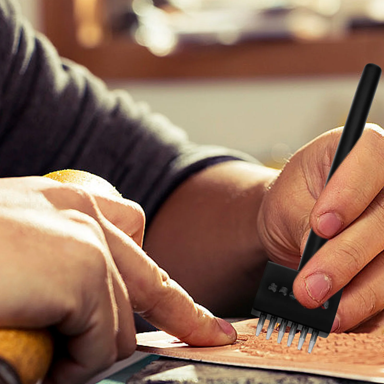 3Pcs Punch Tools Heavy Duty Metal Stitching Punching Tool Set for Crafting Hand Tool Leathercraft Hole Punch Set
3Pcs Punch Tools Heavy Duty Metal Stitching Punching Tool Set for Crafting Hand Tool Leathercraft Hole Punch Set