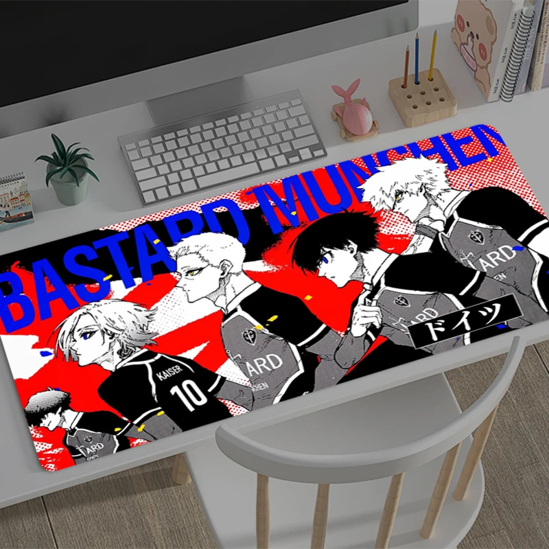 Mousepad Blue lock Office Computer Desk Mat Keyboard Mouse Pad Laptop Cushion Large Anti-slip Deskpad PC game HD Anime Mousepad
Mousepad Blue lock Office Computer Desk Mat Keyboard Mouse Pad Laptop Cushion Large Anti-slip Deskpad PC game HD Anime Mousepad