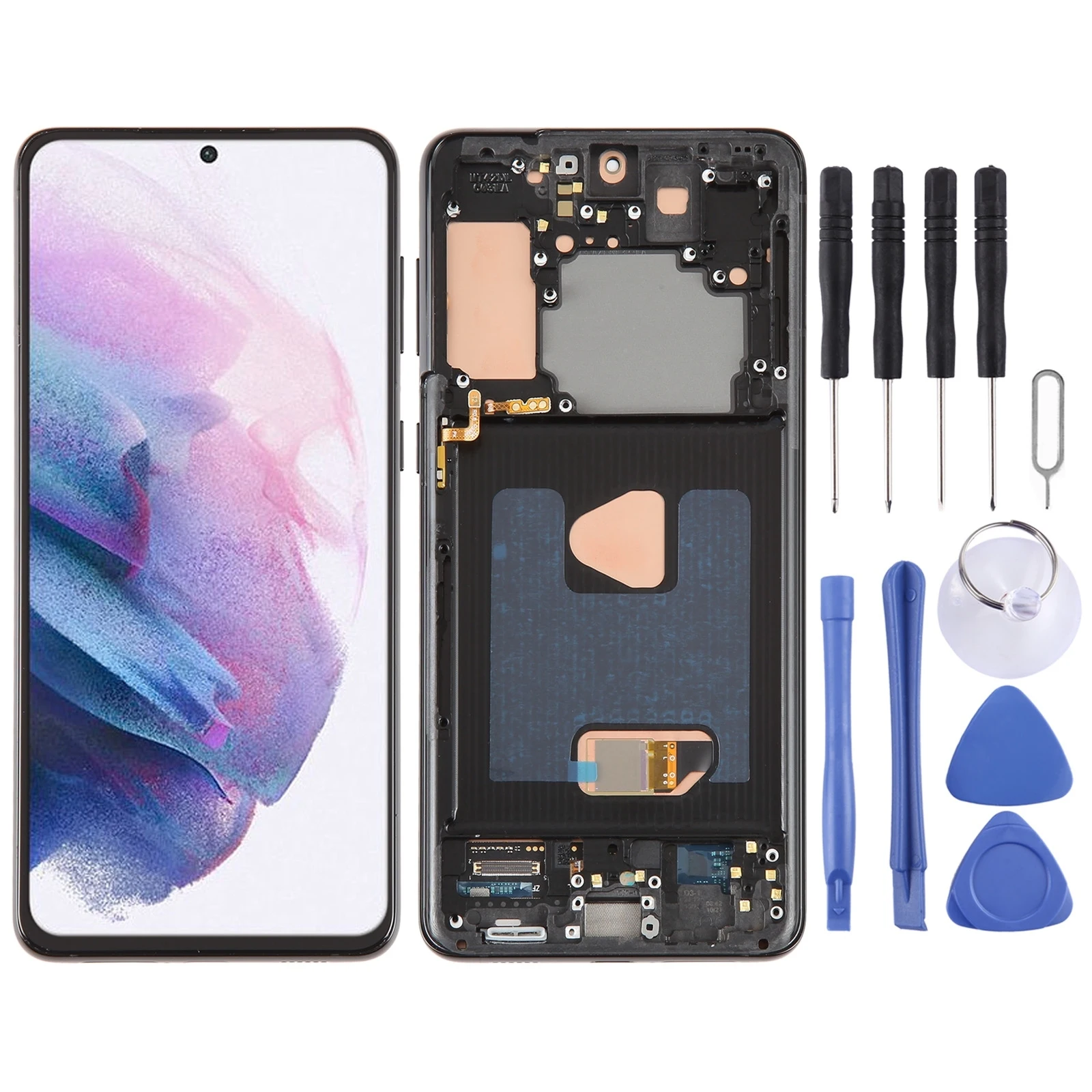 For Samsung Galaxy S21+ 5G SM-G996B OLED LCD Screen Digitizer Full Assembly with Frame
For Samsung Galaxy S21+ 5G SM-G996B OLED LCD Screen Digitizer Full Assembly with Frame