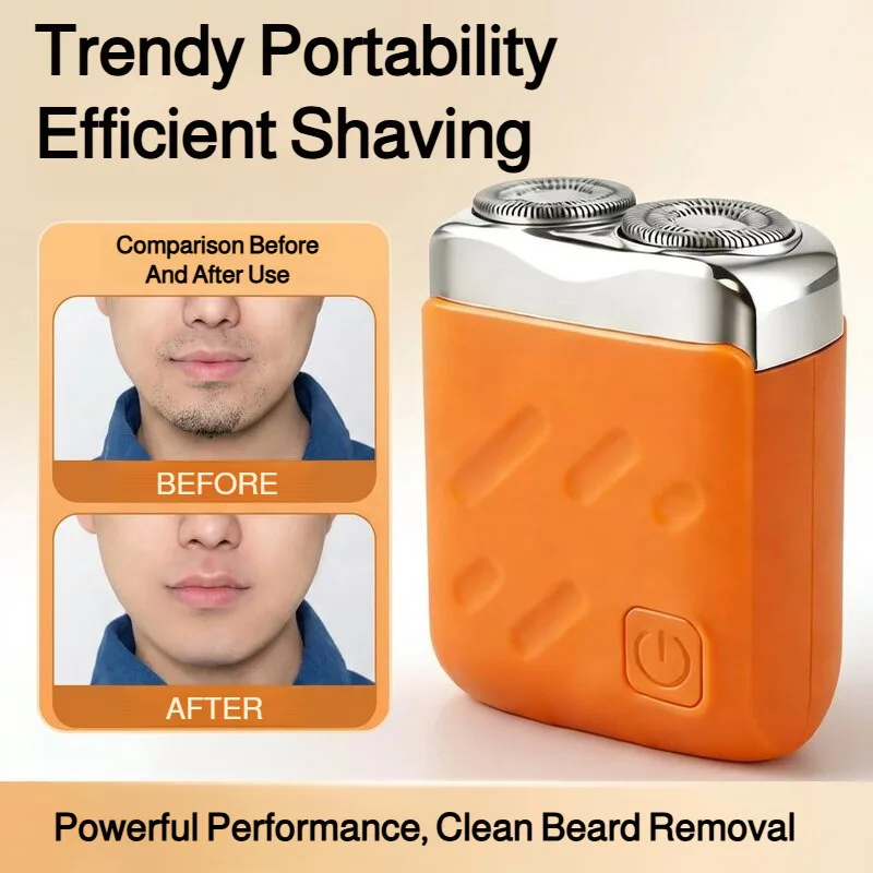 Новая мини-электробритва, портативная, с длительным временем автономной работы, мужская перезаряжаемая бритва с двумя головками для H
Новая мини-электробритва, портативная, с длительным временем автономной работы, мужская перезаряжаемая бритва с двумя головками для H
