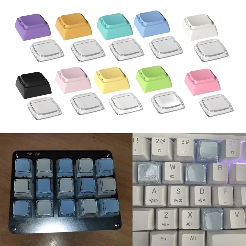 8 шт. XDA высота PBT + PC колпачки для клавиш удобный набор улучшает эстетика клавиатуры, для офисного использования, игр и клавиатурных проектов
8 шт. XDA высота PBT + PC колпачки для клавиш удобный набор улучшает эстетика клавиатуры, для офисного использования, игр и клавиатурных проектов