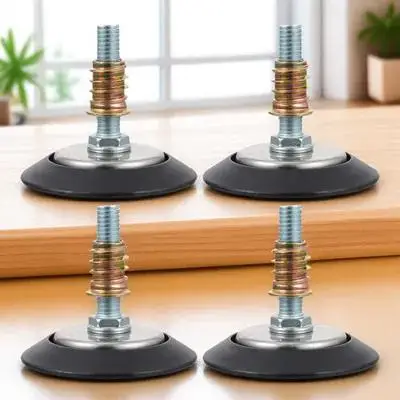 4Pcs Adjustable Furniture Levelers for Adjustment Heavy Duty Leveling Legs Table Chair Sofa Leg Levelers Floor
4Pcs Adjustable Furniture Levelers for Adjustment Heavy Duty Leveling Legs Table Chair Sofa Leg Levelers Floor