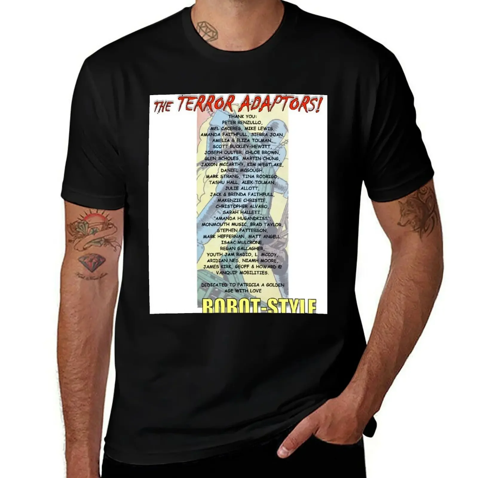 The Terror Adaptors Thank You... T-Shirt oversized graphic tee Short sleeve tee custom t-shirts kawaii clothes Men's t-shirts
The Terror Adaptors Thank You... T-Shirt oversized graphic tee Short sleeve tee custom t-shirts kawaii clothes Men's t-shirts