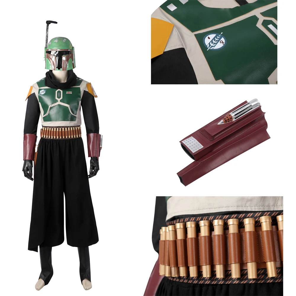 Высококачественный карнавальный костюм Boba Fett на Хэллоуин, костюм супергероя, звезда, охотник, армированный наряд, высокое качество, сражение с реквизитом
Высококачественный карнавальный костюм Boba Fett на Хэллоуин, костюм супергероя, звезда, охотник, армированный наряд, высокое качество, сражение с реквизитом