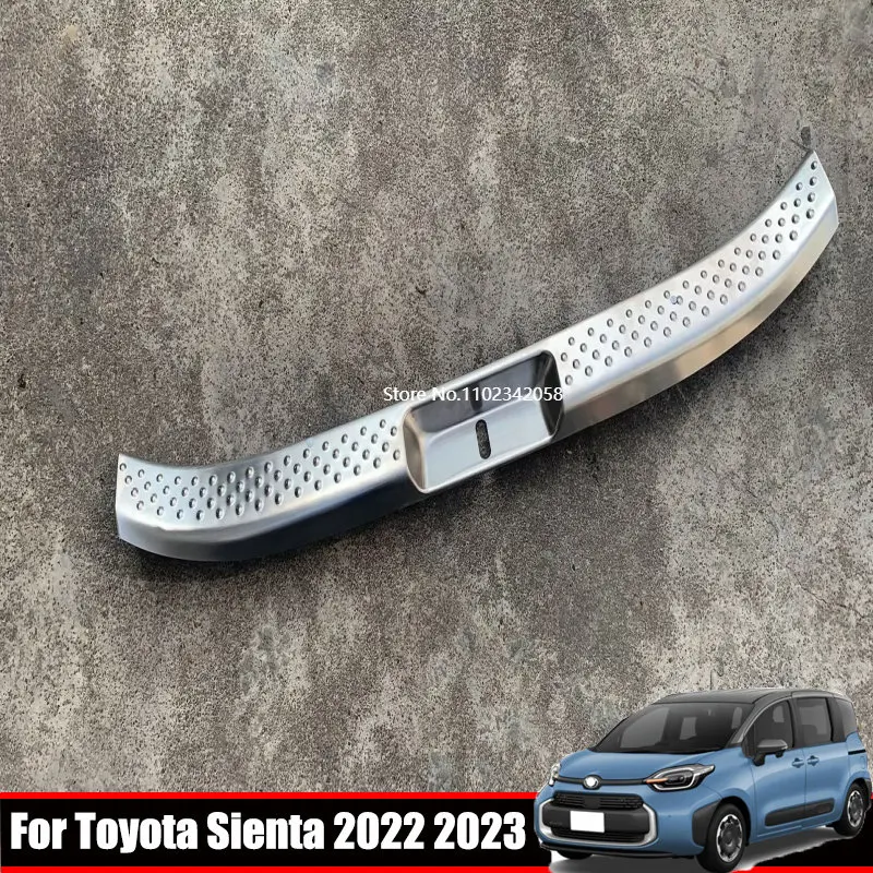Накладка на ножку заднего бампера из нержавеющей стали для Toyota Sienta 2022 2023
Накладка на ножку заднего бампера из нержавеющей стали для Toyota Sienta 2022 2023
