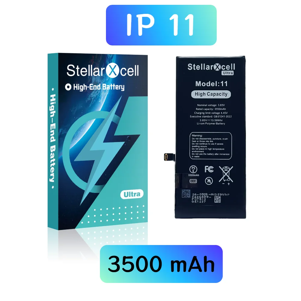 StellarXcell Ultra Original Battery for iphone 7037 TI for 11pro 11 11Pro max 14 14pro max battery replacement free tools
StellarXcell Ultra Original Battery for iphone 7037 TI for 11pro 11 11Pro max 14 14pro max battery replacement free tools