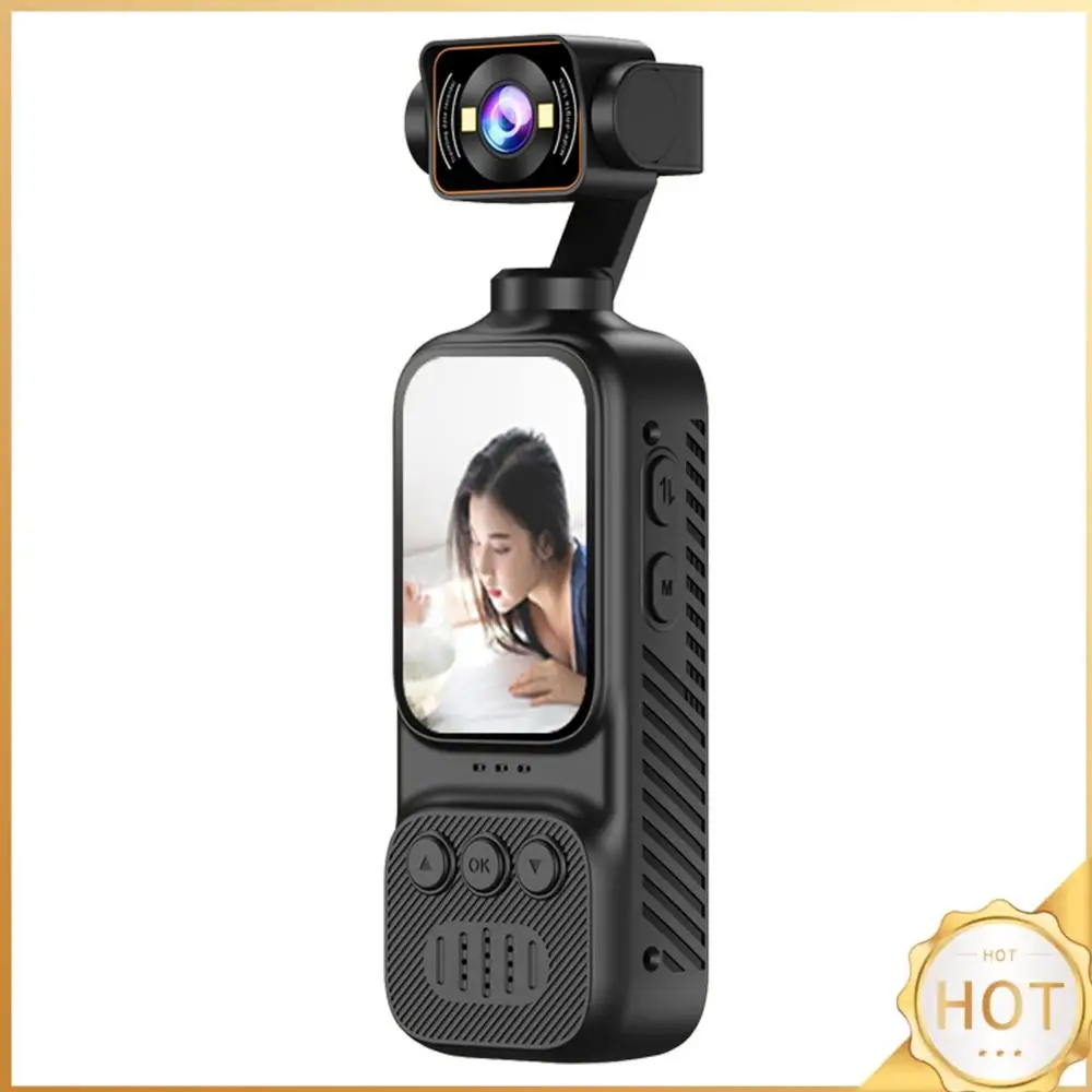 WiFi 2K/1080P Vlogging Camera with Rotatable Lens Pocket Action Camera Type-C for Sport Bike Travel Polices Law Enforcement
WiFi 2K/1080P Vlogging Camera with Rotatable Lens Pocket Action Camera Type-C for Sport Bike Travel Polices Law Enforcement