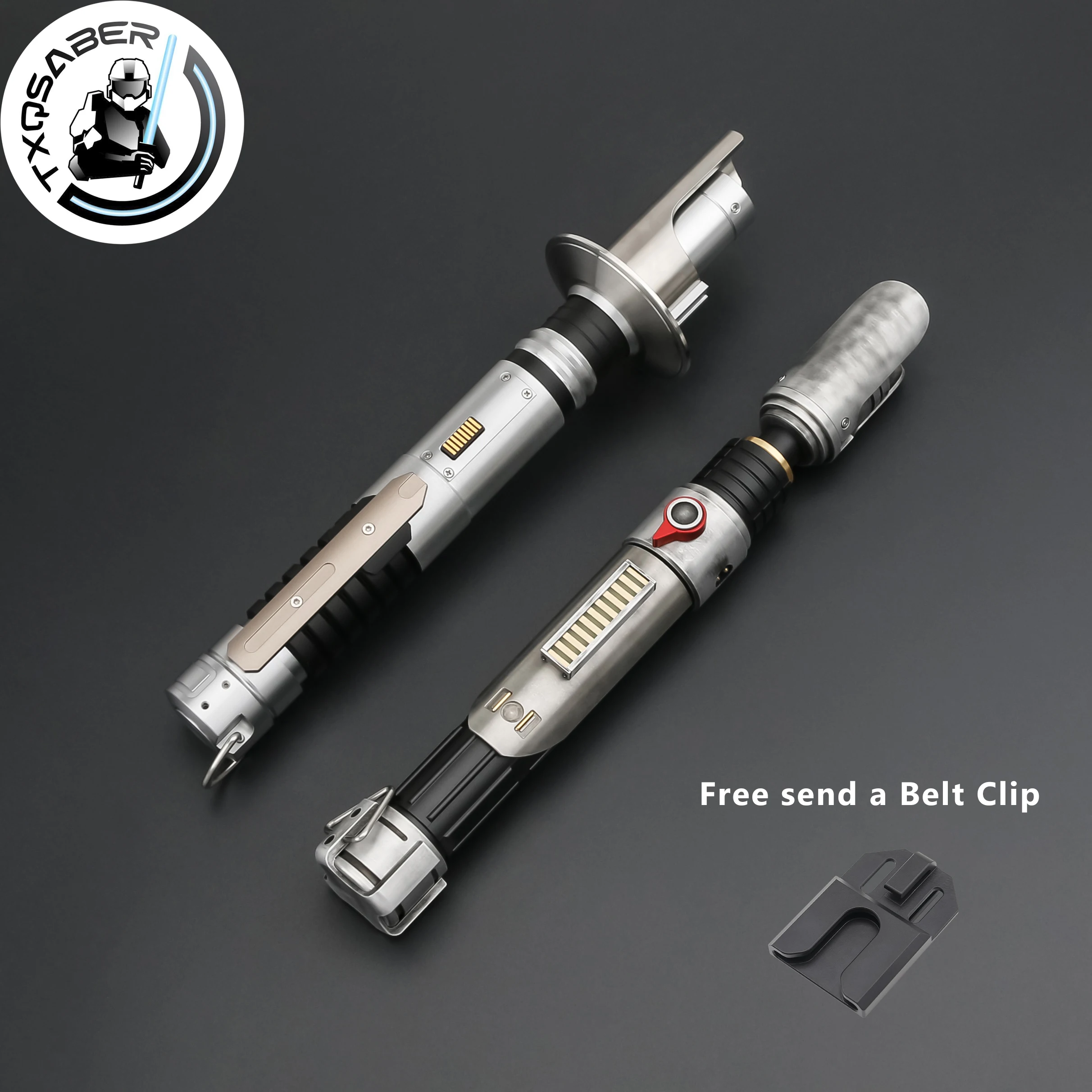 TXQSABER Lightsaber Ezra SDRGB Pixel no Blade Metal Hilt Heavy Dueling FOC Light Saber Parts Lasersword for Adult Cosplay Toys
TXQSABER Lightsaber Ezra SDRGB Pixel no Blade Metal Hilt Heavy Dueling FOC Light Saber Parts Lasersword for Adult Cosplay Toys
