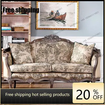 XX American neoclassical sofa solid wood furniture living room villa light luxury old
XX American neoclassical sofa solid wood furniture living room villa light luxury old