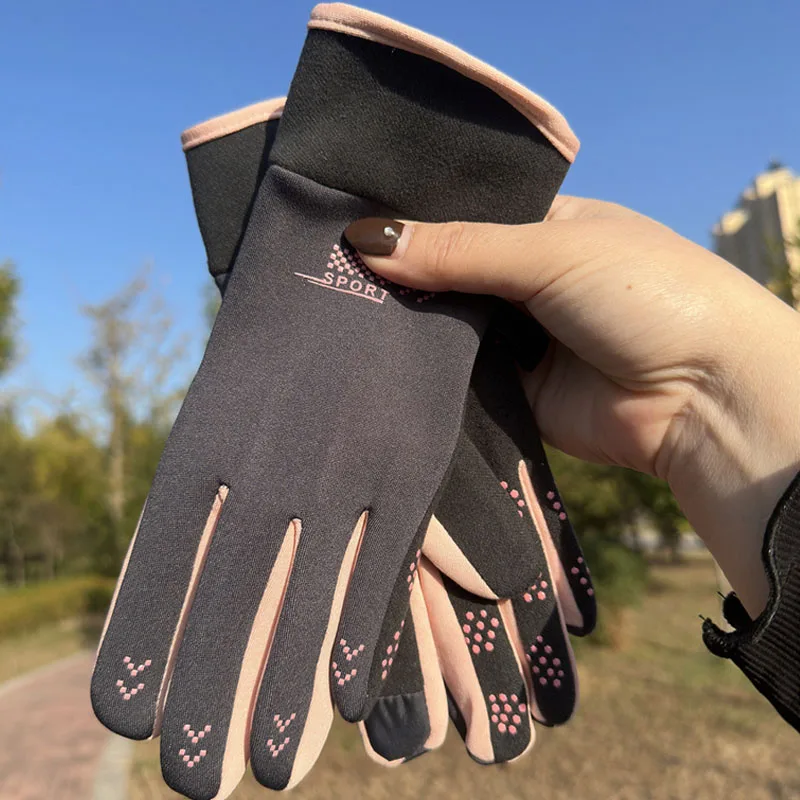 Winter Warm Gloves for Men and Women Fleece Non-Slip Finger TouchScreen Riding Motorcycle Gloves Running Ski Gloves Full Fingers
Winter Warm Gloves for Men and Women Fleece Non-Slip Finger TouchScreen Riding Motorcycle Gloves Running Ski Gloves Full Fingers
