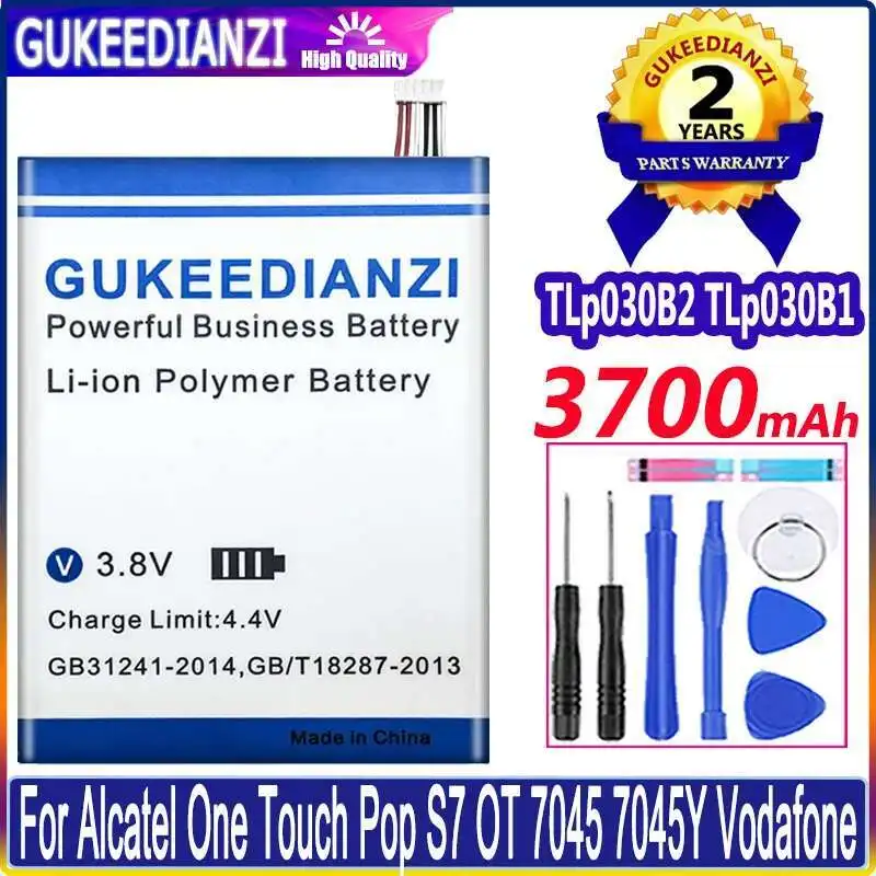 Tlp030b2 Tlp030b1 3700Mah Reliable Power For Alcatel One Touch Pop S7 OT 7045 7045Y Vodafone Safe Mobile Phone Battery
Tlp030b2 Tlp030b1 3700Mah Reliable Power For Alcatel One Touch Pop S7 OT 7045 7045Y Vodafone Safe Mobile Phone Battery