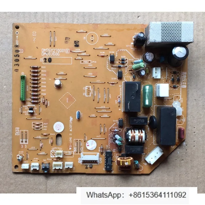 Motor air conditioner MSH-J12VV 09VV original computer board DM76Y270G01 DM00J606
Motor air conditioner MSH-J12VV 09VV original computer board DM76Y270G01 DM00J606