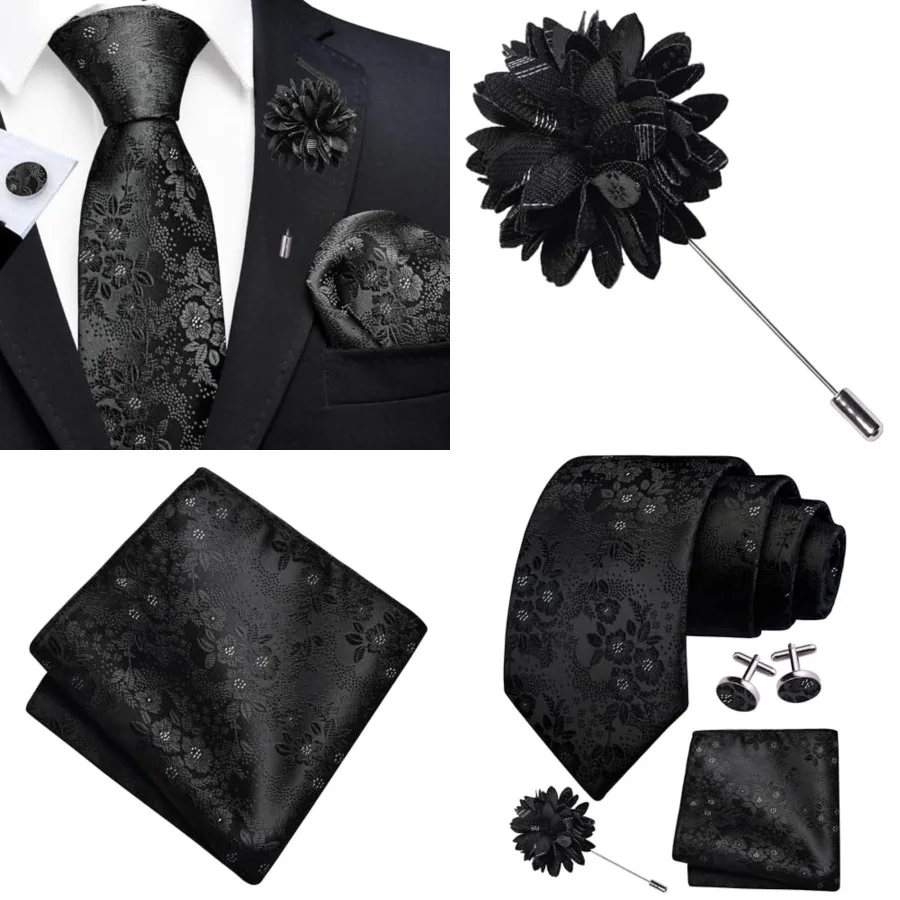 3.15"(8cm) Mens Floral Tie and Lapel Pin Necktie Hankerchief Cufflinks Set for Men,Black
3.15"(8cm) Mens Floral Tie and Lapel Pin Necktie Hankerchief Cufflinks Set for Men,Black