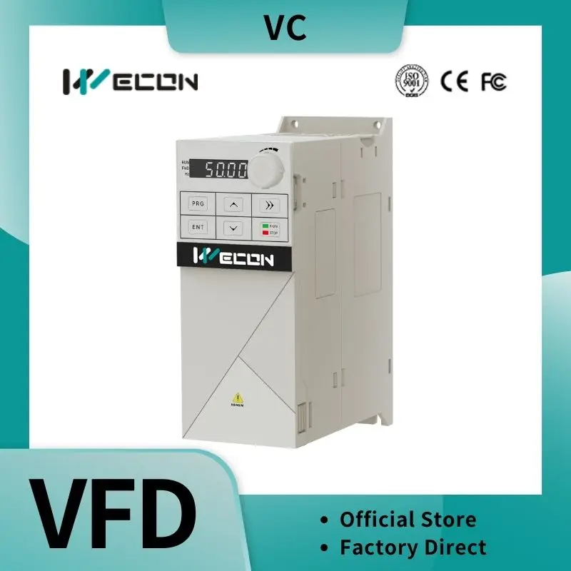 Wecon 3 phases inverter VC series 380~480VAC VFD AC drive Variable Frequency Drive
Wecon 3 phases inverter VC series 380~480VAC VFD AC drive Variable Frequency Drive