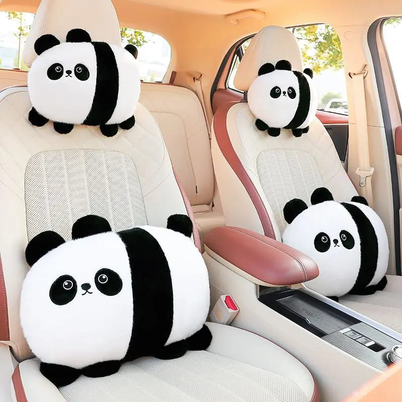 Cartoon Animal Panda Car headrest Pillow Cat Lumbar Cushion Cute Soft Husky Office Waist Rest Decoration Car Accessories
Cartoon Animal Panda Car headrest Pillow Cat Lumbar Cushion Cute Soft Husky Office Waist Rest Decoration Car Accessories