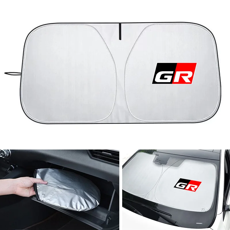 For Toyota GR 86 Supra Yaris RAV4 Prius Corolla C-HR Camry Auris Car Windshield Sun Shade Visor UV Protection Shield Accessories
For Toyota GR 86 Supra Yaris RAV4 Prius Corolla C-HR Camry Auris Car Windshield Sun Shade Visor UV Protection Shield Accessories