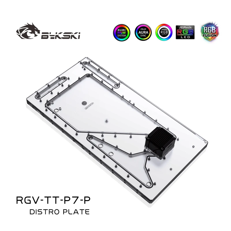 BYKSKI Acrylic Tank use for Thermaltake P7 Computer Case / 3PIN 5V D-RGB / Combo D5 Pump Cool Water Channel Solution
BYKSKI Acrylic Tank use for Thermaltake P7 Computer Case / 3PIN 5V D-RGB / Combo D5 Pump Cool Water Channel Solution