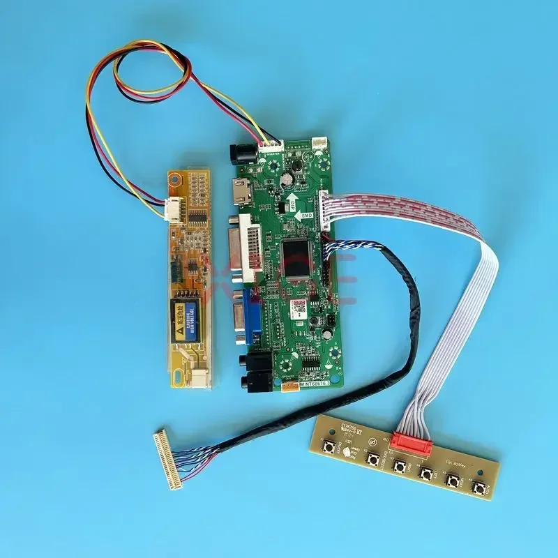 For N150X2 N150X3 N150X6 TX38D81VC1CAB Controller Driver Board DVI VGA HDMI-Compatible LCD Display Kit 1024*768 1CCFL LVDS-30Pin
For N150X2 N150X3 N150X6 TX38D81VC1CAB Controller Driver Board DVI VGA HDMI-Compatible LCD Display Kit 1024*768 1CCFL LVDS-30Pin