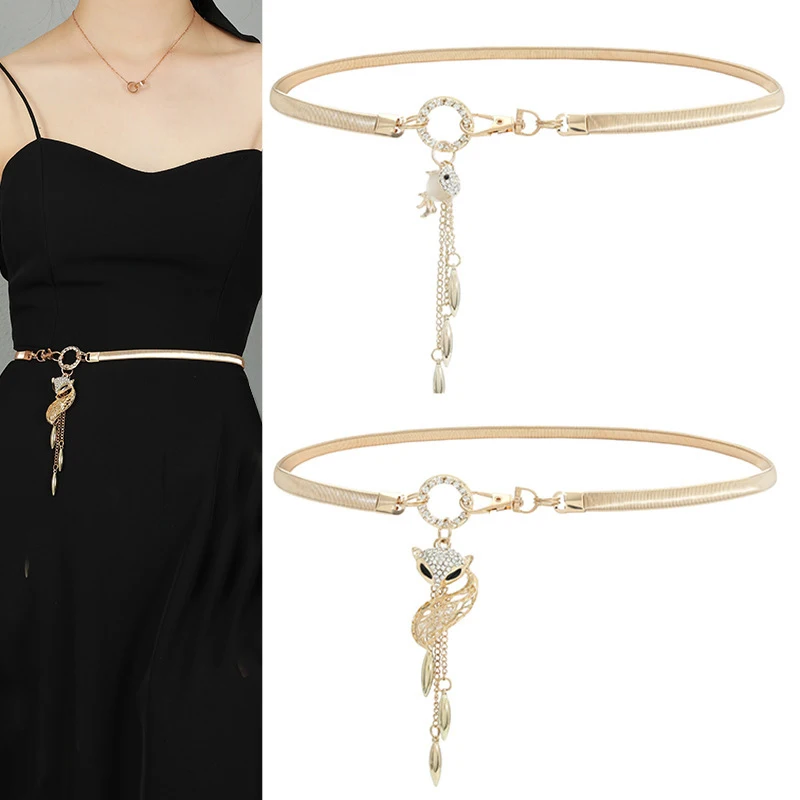 1Pcs Round Metal Chain Belt For Women Elegant High Waist Female Long Belts Dress Jeans Decorative Chain Straps Waistband
1Pcs Round Metal Chain Belt For Women Elegant High Waist Female Long Belts Dress Jeans Decorative Chain Straps Waistband