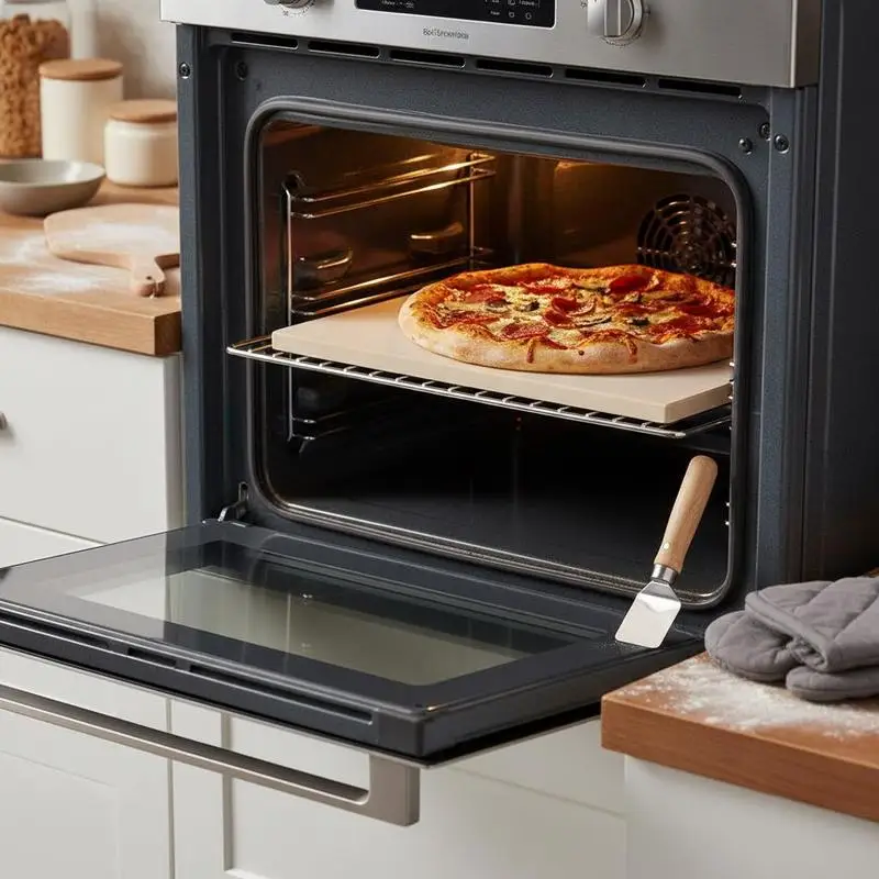 Rectangular Cordierite Baking Slab 15 x 12 in For Kitchen Oven Baking Bread BBQ Grilling, 0.6 in Thick Extra Large Surface Scraper Included Professional Grade Dense Cordierite Material Heavy Duty Ovenware Accessory
Rectangular Cordierite Baking Slab 15 x 12 in For Kitchen Oven Baking Bread BBQ Grilling, 0.6 in Thick Extra Large Surface Scraper Included Professional Grade Dense Cordierite Material Heavy Duty Ovenware Accessory