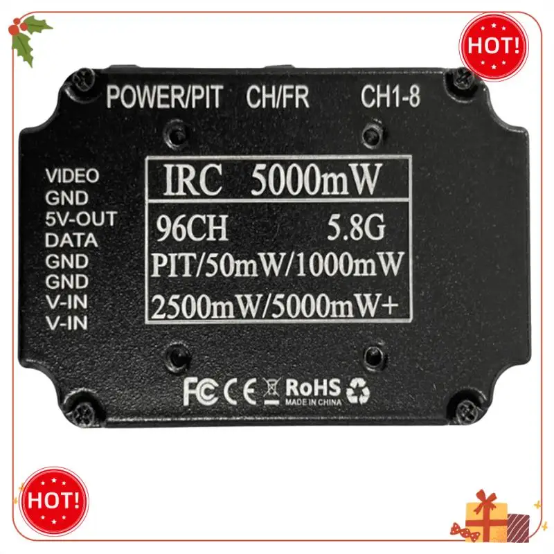 Durable-5.8G 5W FPV VTX High Power 96CH 20Km Long Distance FPV Video Transmitter For FPV Long Range RC Drone
Durable-5.8G 5W FPV VTX High Power 96CH 20Km Long Distance FPV Video Transmitter For FPV Long Range RC Drone