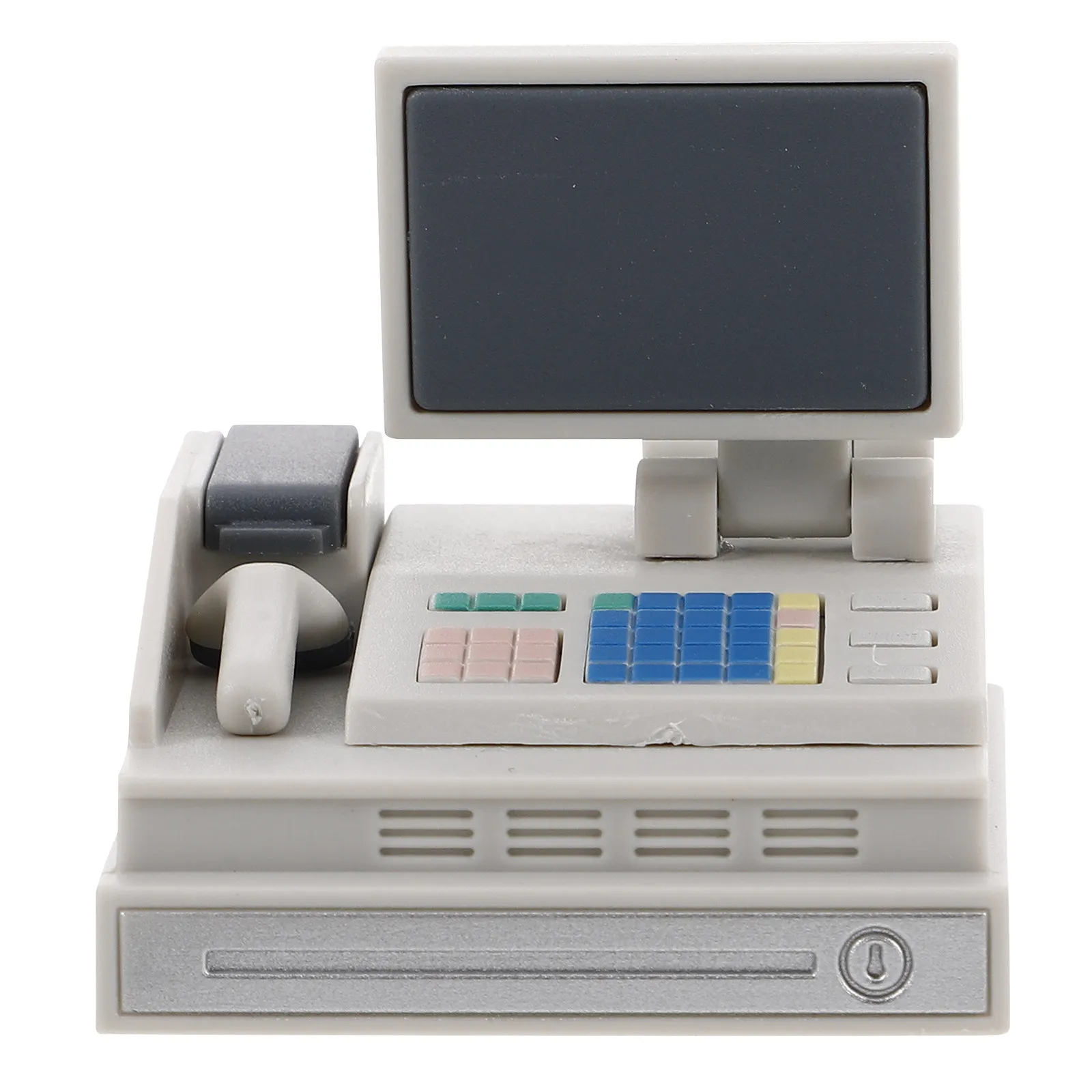 Miniature Pos Machine Dollhouse Supermarket Pretend Play Cash Register Store Accessory for Kids Collectors
Miniature Pos Machine Dollhouse Supermarket Pretend Play Cash Register Store Accessory for Kids Collectors