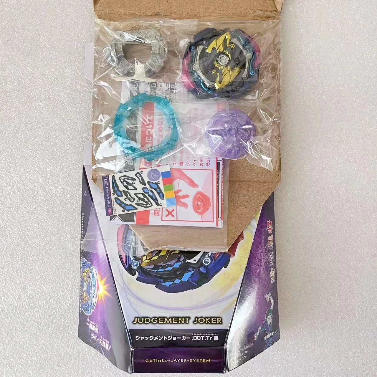 ПОДЛИННАЯ TAKARA TOMY Burst B-142 Booster Judgement Joker
ПОДЛИННАЯ TAKARA TOMY Burst B-142 Booster Judgement Joker