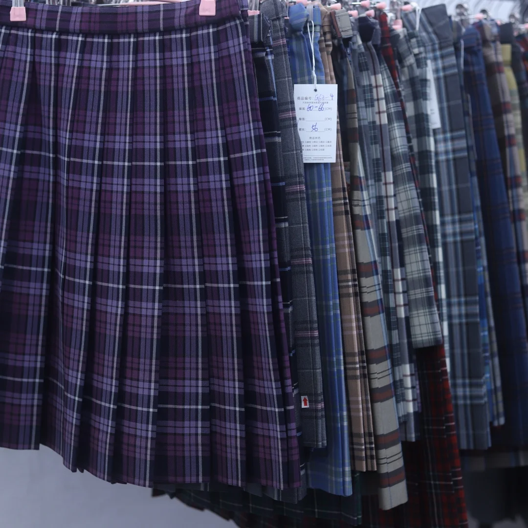 Vintage Japanese School Uniform Plaid Skirt G63 Box Pleat Long Skirt Straight Leg Pants Student Uniform Retro Checkered Dress
Vintage Japanese School Uniform Plaid Skirt G63 Box Pleat Long Skirt Straight Leg Pants Student Uniform Retro Checkered Dress