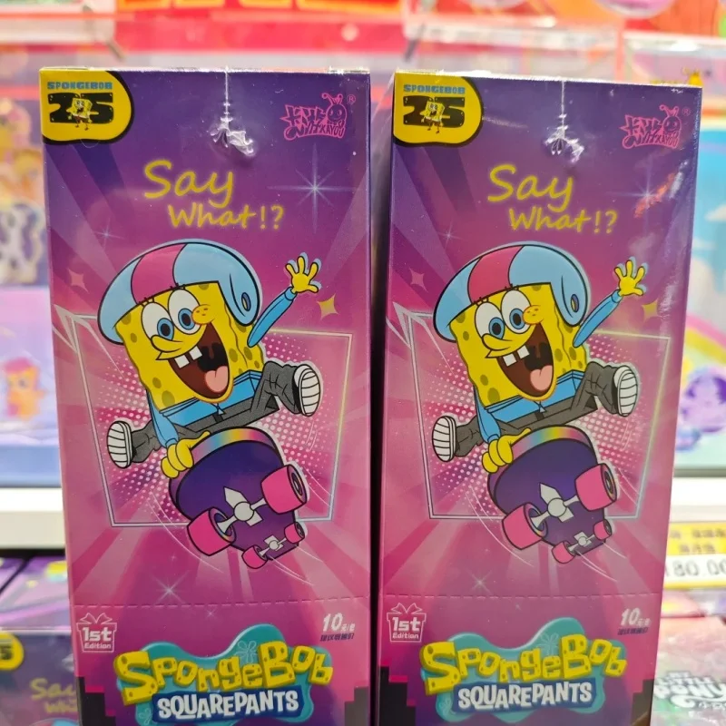 Genuine Kayou Squarepants Collection Card Special Pack Full Box Fm Edition Yellow Square Man Character Trading Boy Cards Gifts
Genuine Kayou Squarepants Collection Card Special Pack Full Box Fm Edition Yellow Square Man Character Trading Boy Cards Gifts