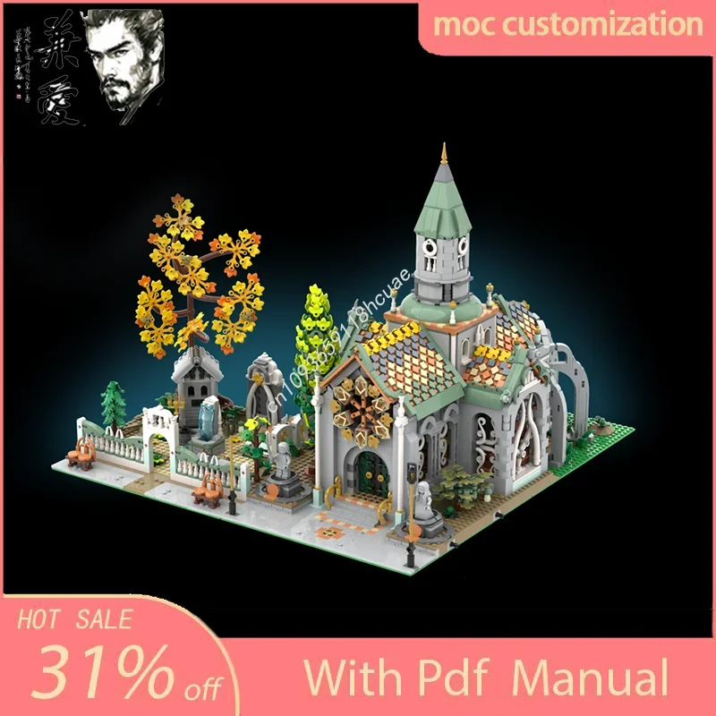 Moc-10316 Lorded Rings Movie Modular Building Elven Temple of The Last Alliance Model Building Block Castle Bricks Toy Present
Moc-10316 Lorded Rings Movie Modular Building Elven Temple of The Last Alliance Model Building Block Castle Bricks Toy Present