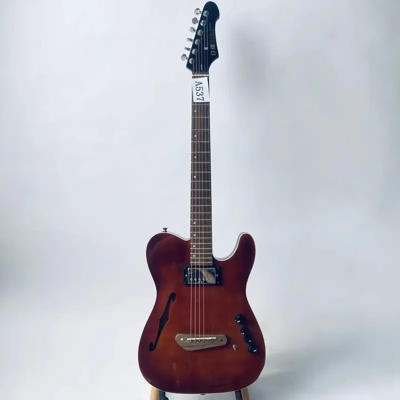A537 G&M 6 String Electric&Acoustic Guitar Solid Wood Semi Hollowbody with One Humbucker Pikcups Surface Damages Sales
A537 G&M 6 String Electric&Acoustic Guitar Solid Wood Semi Hollowbody with One Humbucker Pikcups Surface Damages Sales