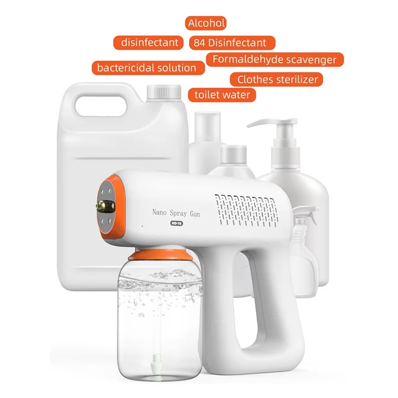 Professional Disinfectant Fogger Machine Electrostatic ULV Atomizer Disinfectant Sprayer For Efficient Cleaning-A98U
Professional Disinfectant Fogger Machine Electrostatic ULV Atomizer Disinfectant Sprayer For Efficient Cleaning-A98U