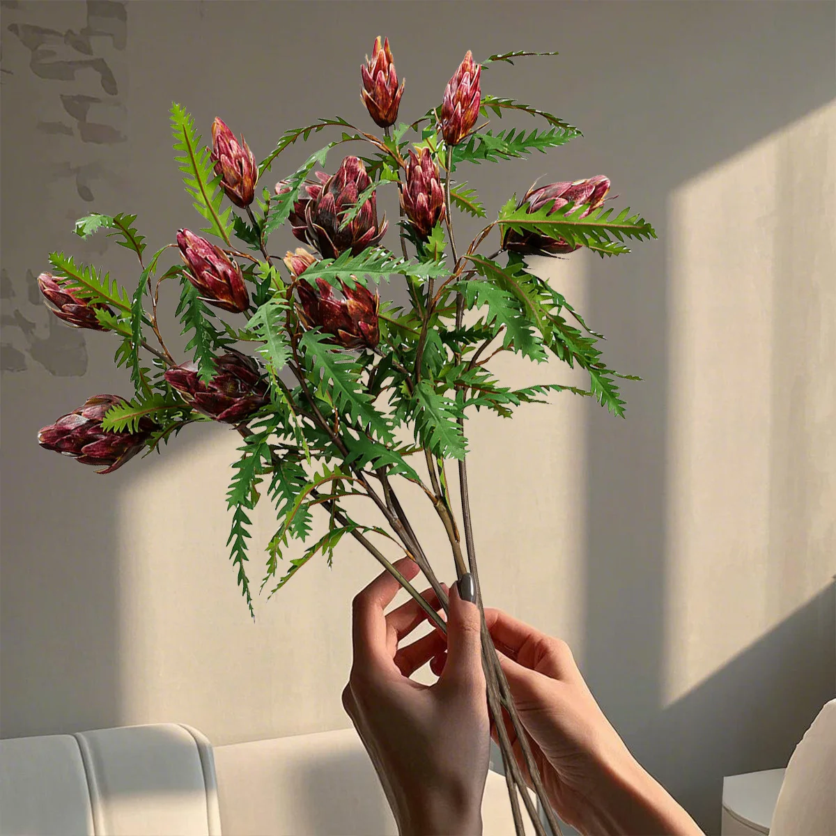 2 件 Artificial Artichokes with Long Stems 31" Fake Lifelike Artichokes Simulation Vegetables Faux Floral Arrangement
2 件 Artificial Artichokes with Long Stems 31" Fake Lifelike Artichokes Simulation Vegetables Faux Floral Arrangement