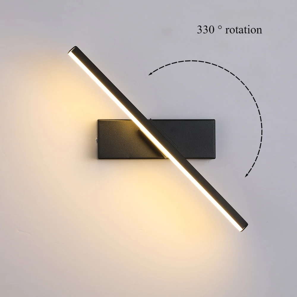 Rotating Wall Lamp with Plug Switch Bedroom Bedside Lamp Modern Minimalist Taircase Hallway Living Room Lighting
Rotating Wall Lamp with Plug Switch Bedroom Bedside Lamp Modern Minimalist Taircase Hallway Living Room Lighting