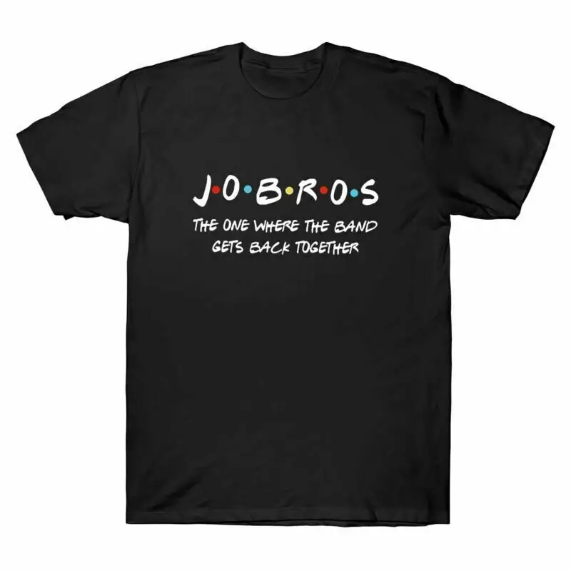 Футболка Jobros The One, где ремешок возвращается вместе, черная хлопковая футболка
Футболка Jobros The One, где ремешок возвращается вместе, черная хлопковая футболка