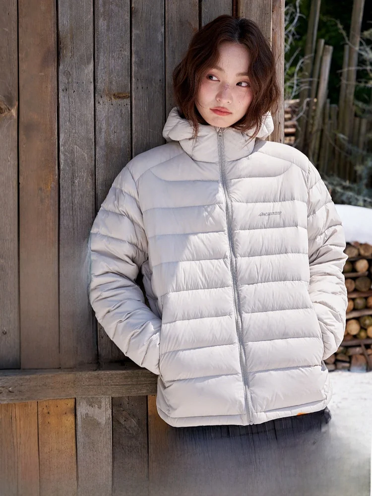 Lightweight Casual Duck down Jacket Snowflake Design Commuter Style for Couples Short Sleeve Zipper Closure City Outdoor
Lightweight Casual Duck down Jacket Snowflake Design Commuter Style for Couples Short Sleeve Zipper Closure City Outdoor