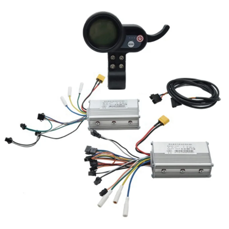 Electric Scooter Dual Drive Controller JP 48V 52V 60V 25A 50A Brushless Controller AB Front Rear Drive Controller Kit,3
Electric Scooter Dual Drive Controller JP 48V 52V 60V 25A 50A Brushless Controller AB Front Rear Drive Controller Kit,3