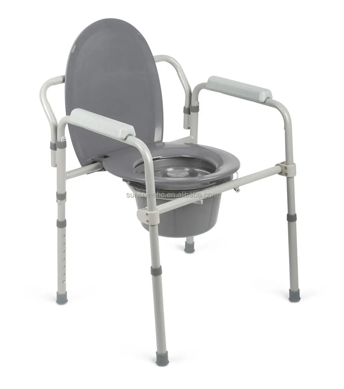 BA383 Steel Shower Chair With Toilet Cover Seat Pail Lid Bucket Toilet Chair Folding Commode
BA383 Steel Shower Chair With Toilet Cover Seat Pail Lid Bucket Toilet Chair Folding Commode