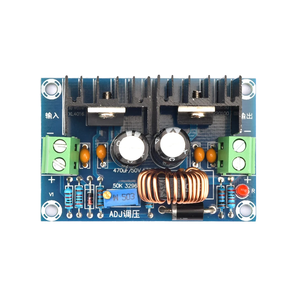 XL4016 DC-DC DC step-down module 8A with voltage regulator module step-down step-down module XH-M400 step-down converter
XL4016 DC-DC DC step-down module 8A with voltage regulator module step-down step-down module XH-M400 step-down converter