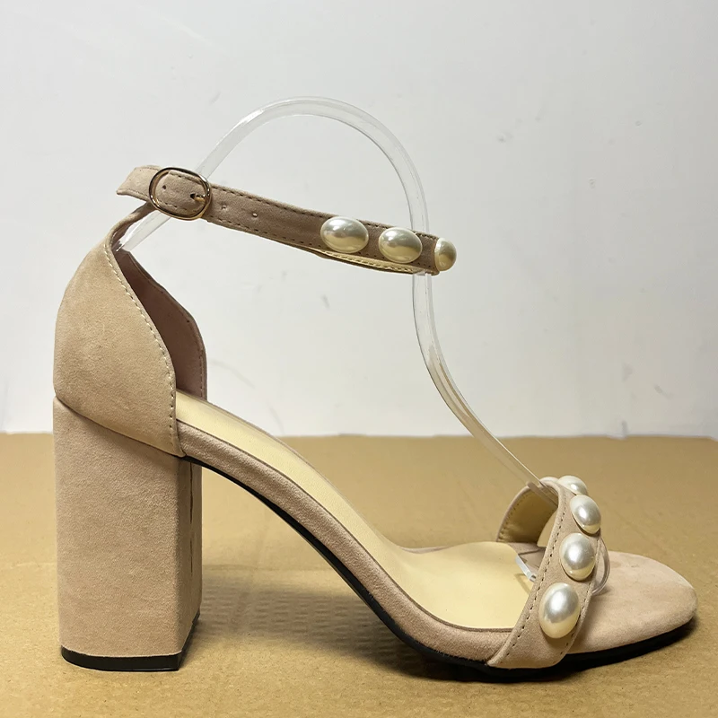 2023 New Rhinestone Beaded Pearl Ladies High Heel Sandals Round Toe High Heel Sandals Fashion Party High Heel Sandals
2023 New Rhinestone Beaded Pearl Ladies High Heel Sandals Round Toe High Heel Sandals Fashion Party High Heel Sandals
