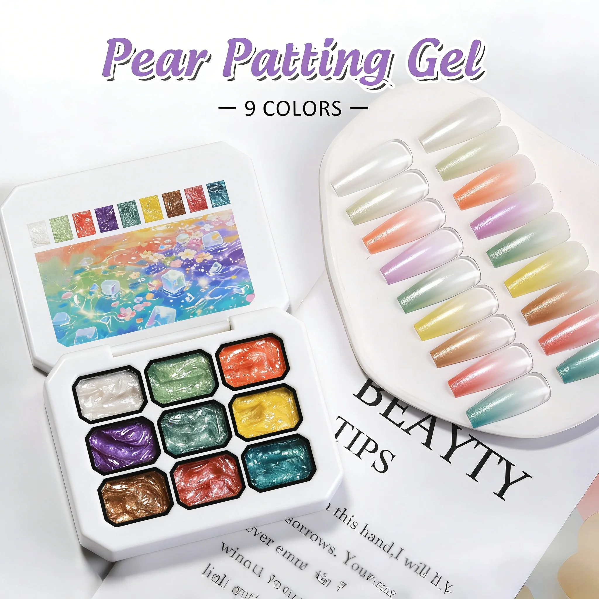 9-Color Glitter Gel Polish, Gradient Effects, DIY Manicure & Pedicure Care, Ombre Nails, Sparkling Finish, Perfect for Salon Us
9-Color Glitter Gel Polish, Gradient Effects, DIY Manicure & Pedicure Care, Ombre Nails, Sparkling Finish, Perfect for Salon Us