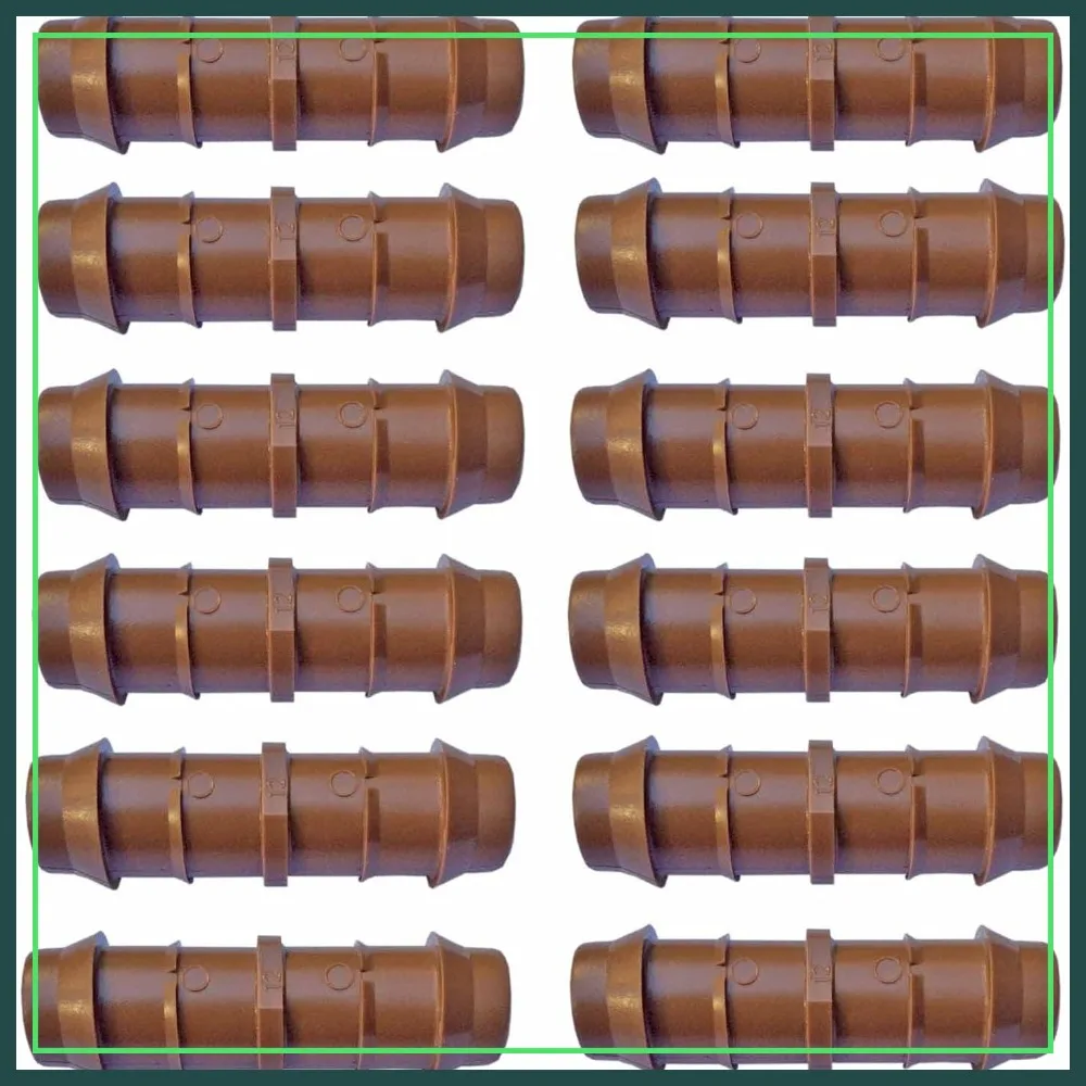 1/2" Drip Irrigation Coupling (12 Pack) - Barbed Connectors for 1/2" Tubing, Sprinkler Systems
1/2" Drip Irrigation Coupling (12 Pack) - Barbed Connectors for 1/2" Tubing, Sprinkler Systems